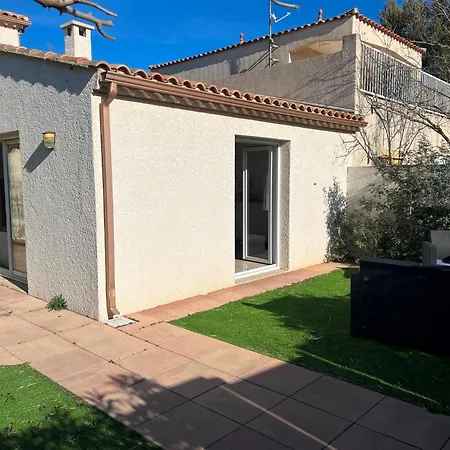Secanto Belle Individuelle Avec Grand Jardin Rochelongue Cap D'agde Vila Agde